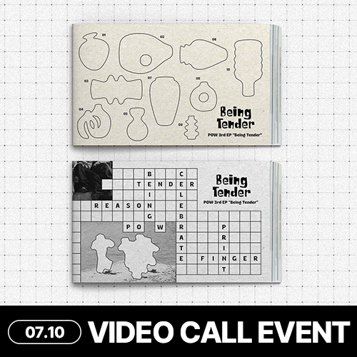 (0710 영통) POW (파우) - 미니3집 : Being Tender [Photobook Ver.][2종 중 1종 랜덤]-thumbnail
